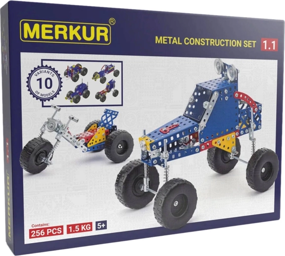 Merkur construcție metalică Extreme Buggy, 256 de piese