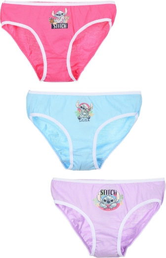 Set de 3 buc. chiloți pentru fete Lilo & Stitch