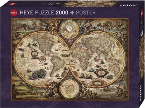 Puzzle 2000 piese – Lumea antică
