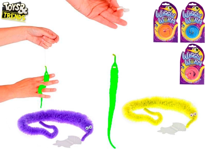 Omiduță pe sfoară 22 cm – jucărie amuzantă pentru copii