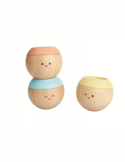 PlanToys Bile senzoriale „PlanLifestyle” set 3 buc.