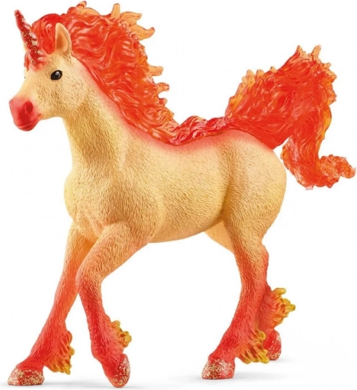 Figurina armăsar unicorn de foc BAYALA