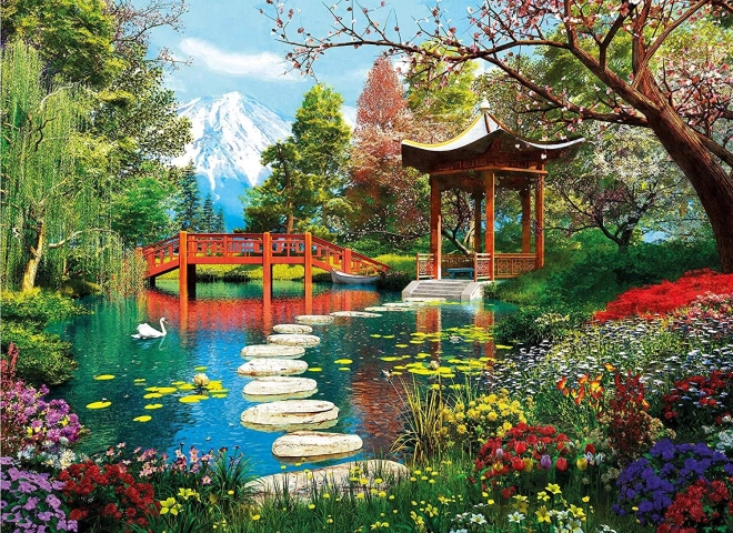 Puzzle 1000 piese Ogród Fuji