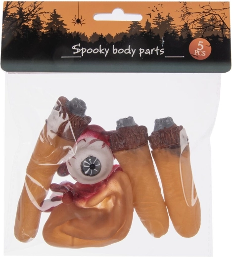 Decorațiuni de Halloween din plastic (UH), set 5 buc.