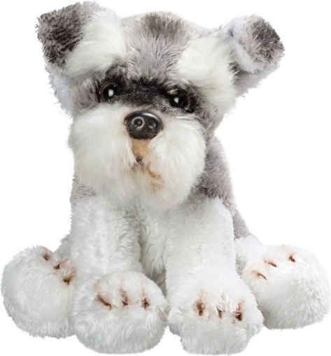 Cățel de pluș Schnauzer – animal de companie realist premium