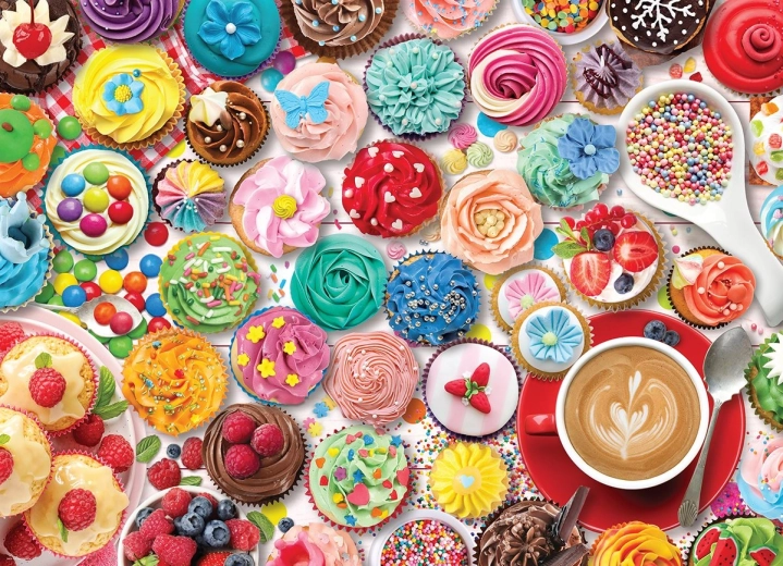 Puzzle Eurographics Cupcake Party 1000 piese