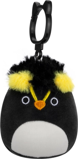 Breloc din pluș Squishmallows pinguin de stâncă - 1 bucată