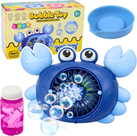 Mașină automată de făcut bule în formă de crab 2în1 pentru baie și exterior