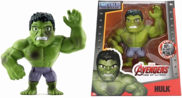 Figurină metalică de colecție MARVEL HULK 15 cm