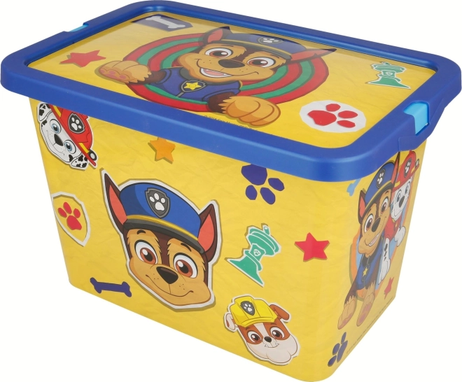 Cutie de depozitare din plastic 7 l Paw Patrol