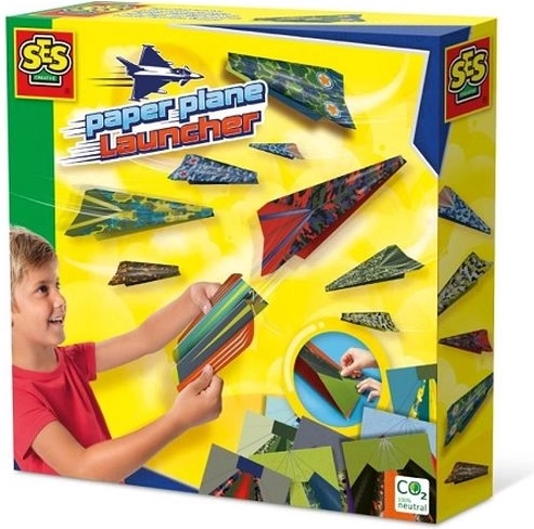 SES Creative lansator de avioane din hârtie