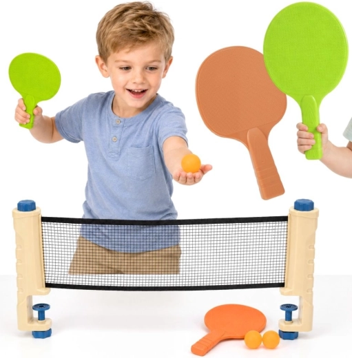 Woopie set de tenis de masă cu plasă reglabilă