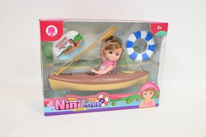 Păpușa Nini Love în caiac 13 cm