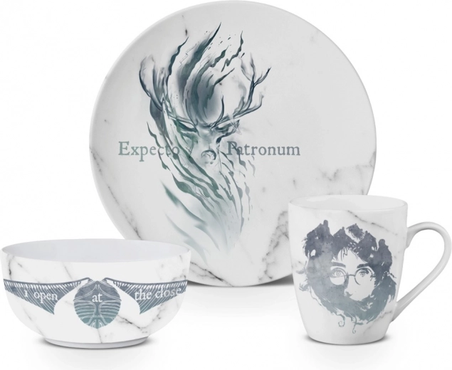 Set cadou Harry Potter – bol, farfurie și cană