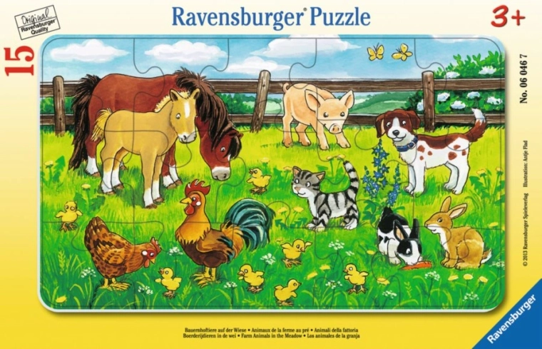 Puzzle cu animale de companie 15 piese