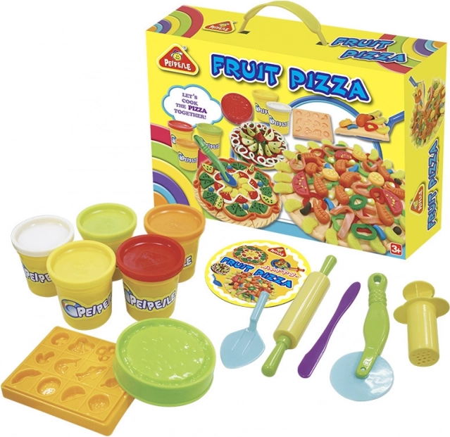 Sparkys plastilină pizza cu fructe