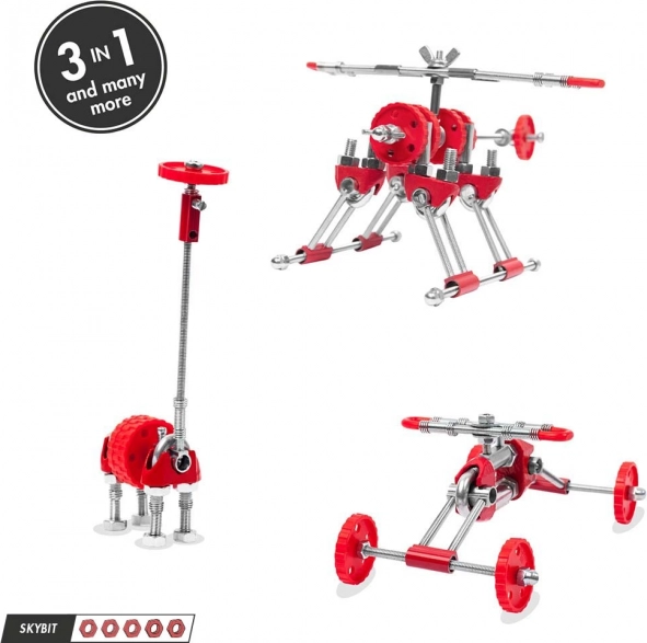 Set de construcție elicopterbit The OffBits 3 în 1