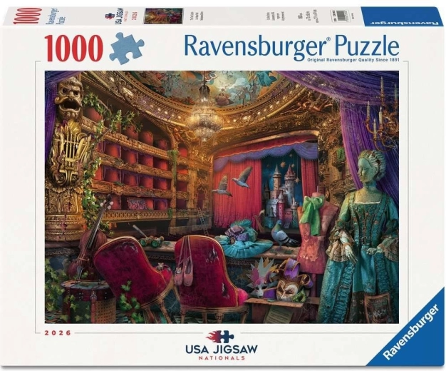 Puzzle Ravensburger USA Jigsaw Nationals: Ultima cortină – 1000 de piese