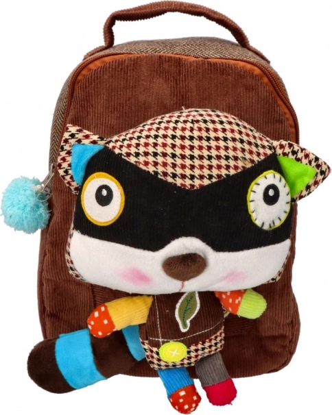 Rucsac pentru copii EcoSnoopers cu raton