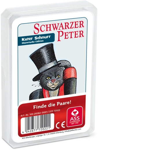 Ass Altenburger Schwarzer Peter „Kater Schnurr” – joc de cărți - 1 bucată