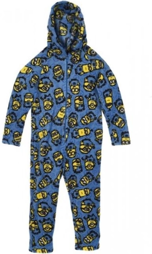 Salopetă din fleece Minionii