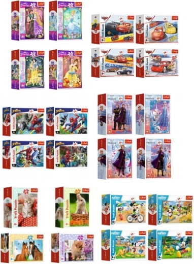 Mini puzzle cu 54 piese