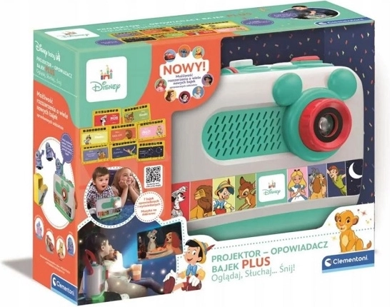 Clementoni Baby proiector și povestitor de basme Disney Plus