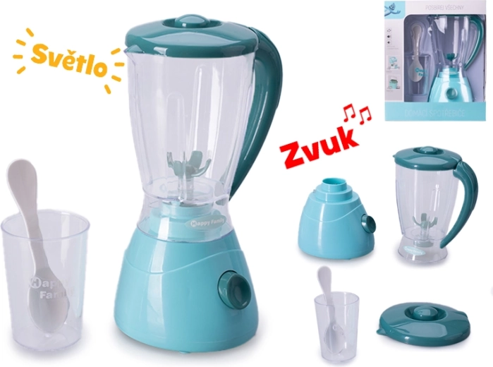 Mixer de bucătărie pentru copii cu lumină și sunet, 18 cm