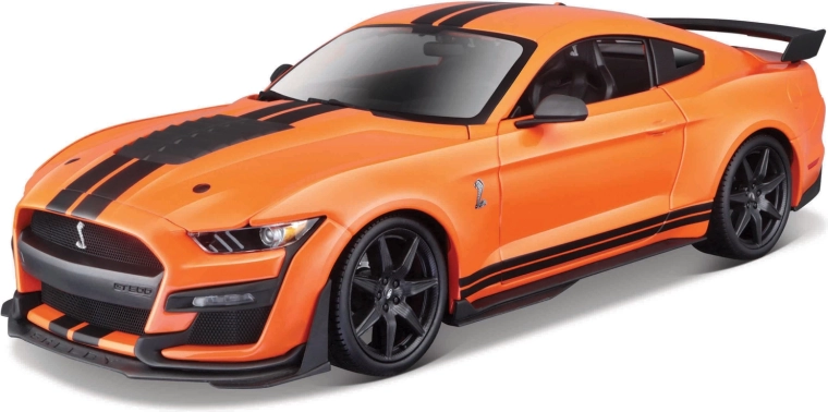 Maisto Ford Mustang Shelby GT500 2020 model portocaliu 1:18