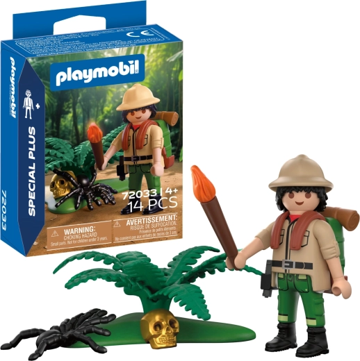 Playmobil Special Plus – aventurier cu accesorii, 14 piese