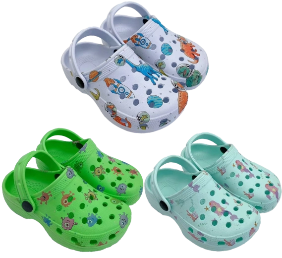 Crocs de grădină pentru copii din spumă EVA, mărimea 24–29
