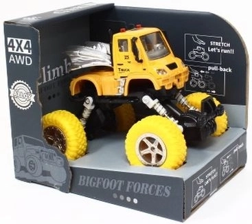 Mașinuță off-road metalică 4x4 cu suspensie