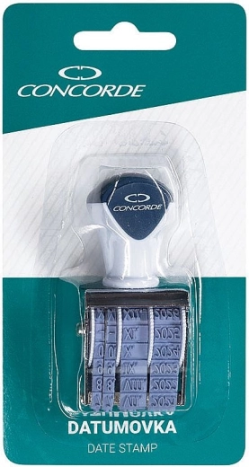 Ștampilă de dată CONCORDE nr. 4, blister