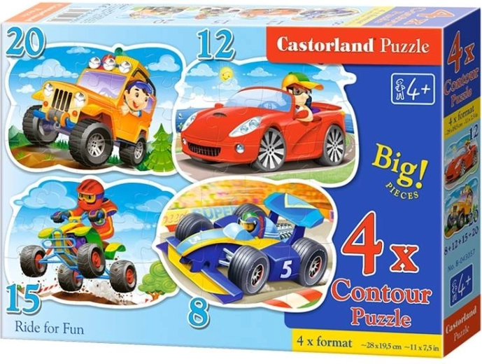 Puzzle pentru copii Ride for Fun