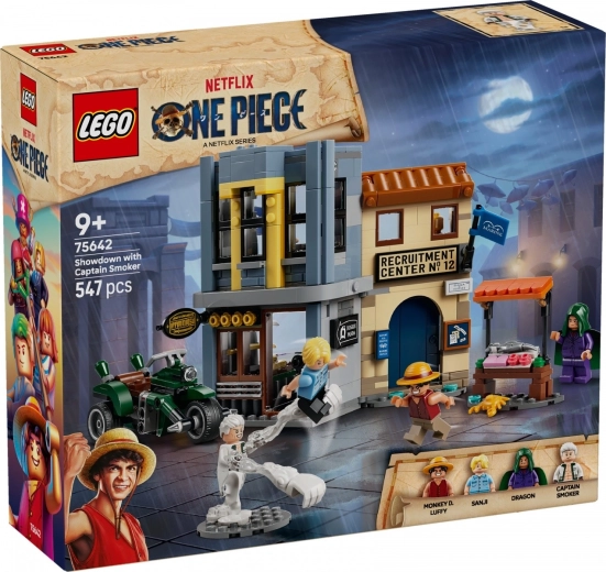 LEGO ONE PIECE Înfruntarea cu căpitanul Smoker