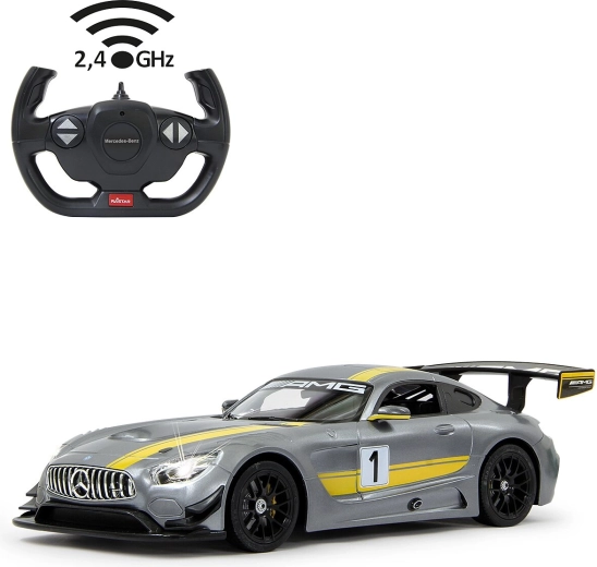Mașină RC Jamara Mercedes‑AMG GT3 Performance 1:14 gri 2,4 GHz