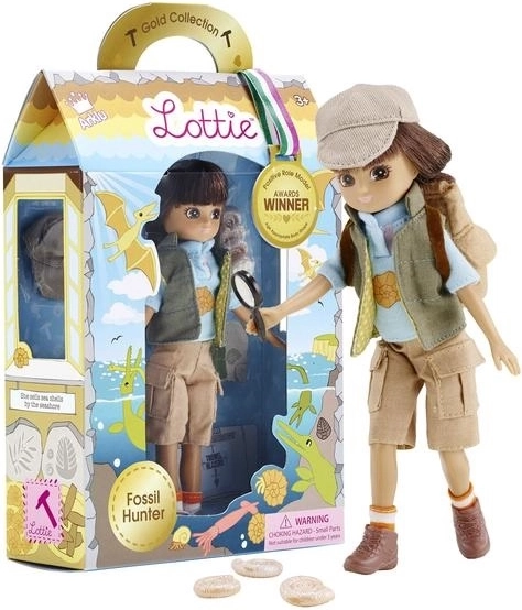 Păpușa paleontolog Lottie