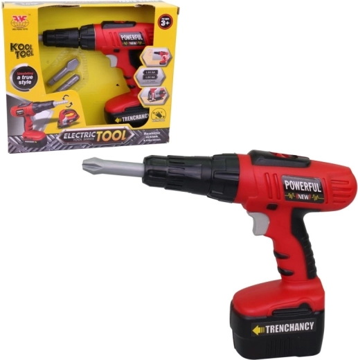 Bormașină de jucărie pentru copii cu accesorii