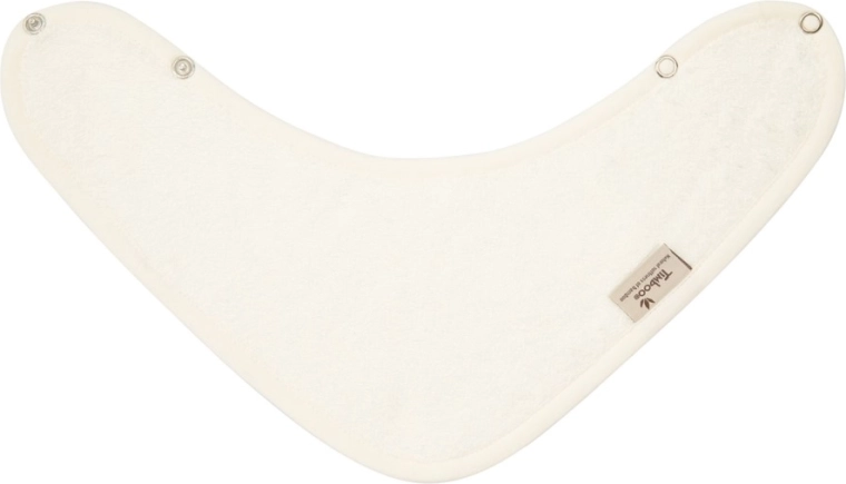 Bavetă bandană Timboo Daisy White 36 × 22 cm