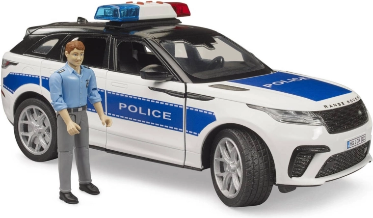 Bruder Range Rover Velar de poliție cu figurină