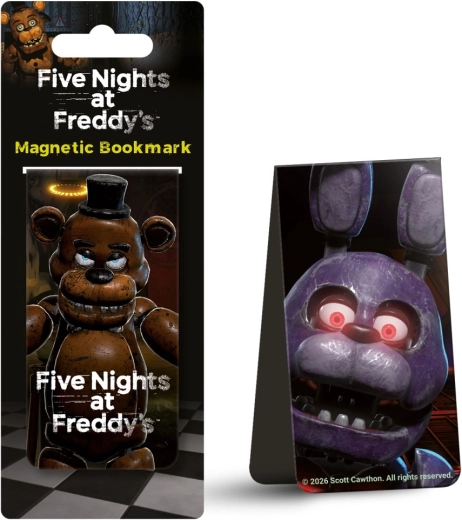 Semn de carte magnetic Five Nights at Freddy’s – Freddy Fazbear