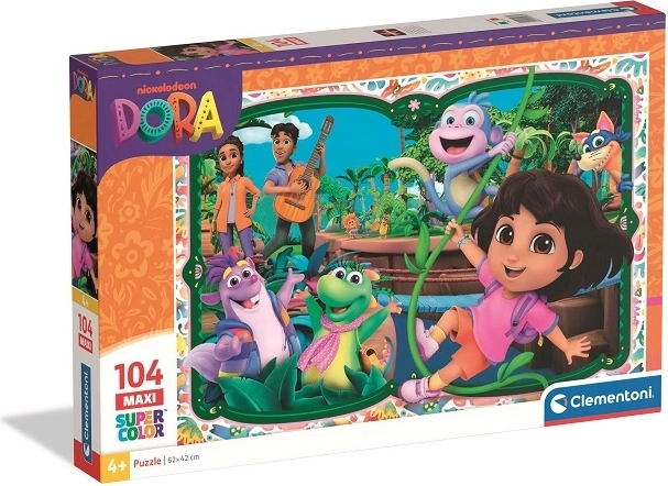 Clementoni puzzle maxi Dora SuperColor 104 piese