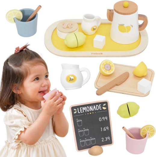 Set din lemn pentru limonadă PolarB