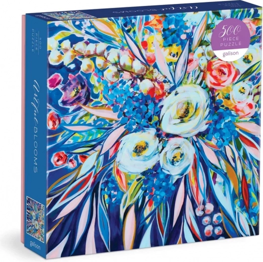 Puzzle Galison Flori Artistice 500 piese