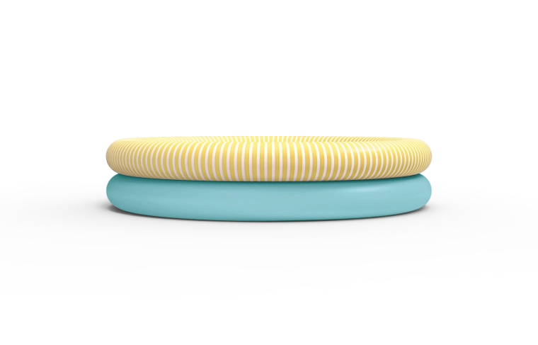 Piscină gonflabilă pentru copii Quut Banana blue 80 cm