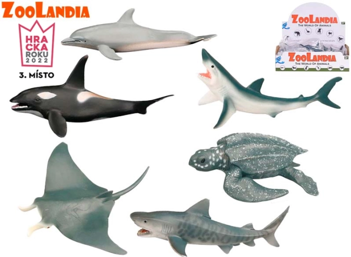 Zoolandia animale marine – set de figurine din plastic 8–15 cm