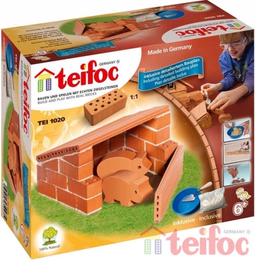 Set de construcție Teifoc căsuța Pigs - 1 bucată