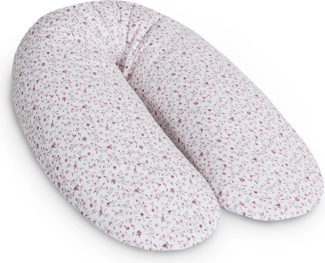 Pernă pentru alăptare Ceba Cebuszka Multi jersey Forget-me-not 190 cm