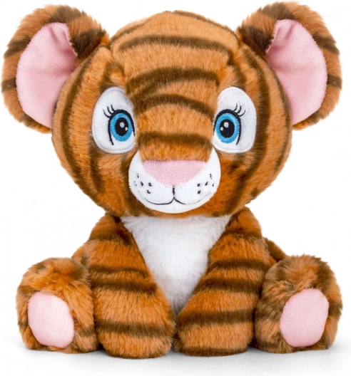 Jucărie pluș ecologic Keel Toys Keeleco tigru 16 cm