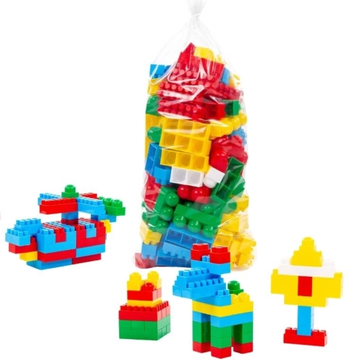 Set de construcție SuperMix cu 144 de piese